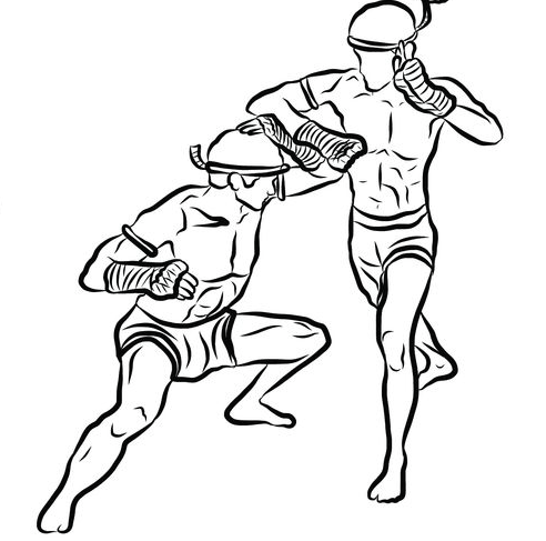 Muay Thai Elbow Techniken