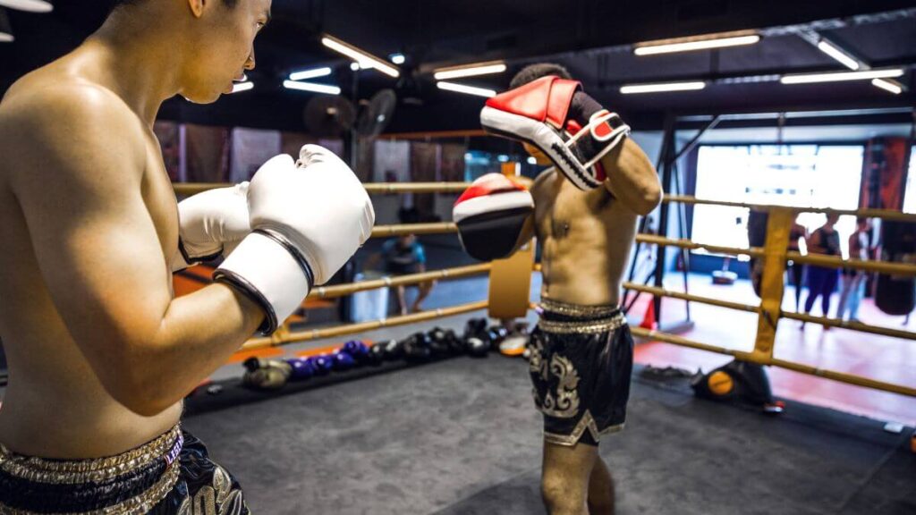 Schutzausrüstung bei Muay Thai